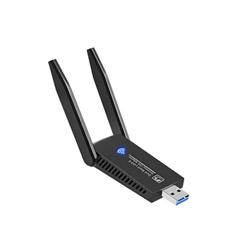  Wi-Fi Беспроводная сетевая карта USB 3,0 1300 М Адаптер AC1300 с антенной для портативного ПК Мини-ключ