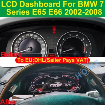  2023 Цифровой Кластер Virtual Cockpit M Sport Для BMW 7 Серии E65 E66 2002-2008 Автомобильный Мультимедийный плеер Измеритель скорости на приборной панели