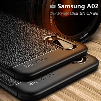  Для Samsung Galaxy A02 Чехол Для Samsung A02 Саппу Бампер из мягкой ТПУ Кожи Для Samsung A12 A32 A42 A52 A72 A02S A02 Чехол